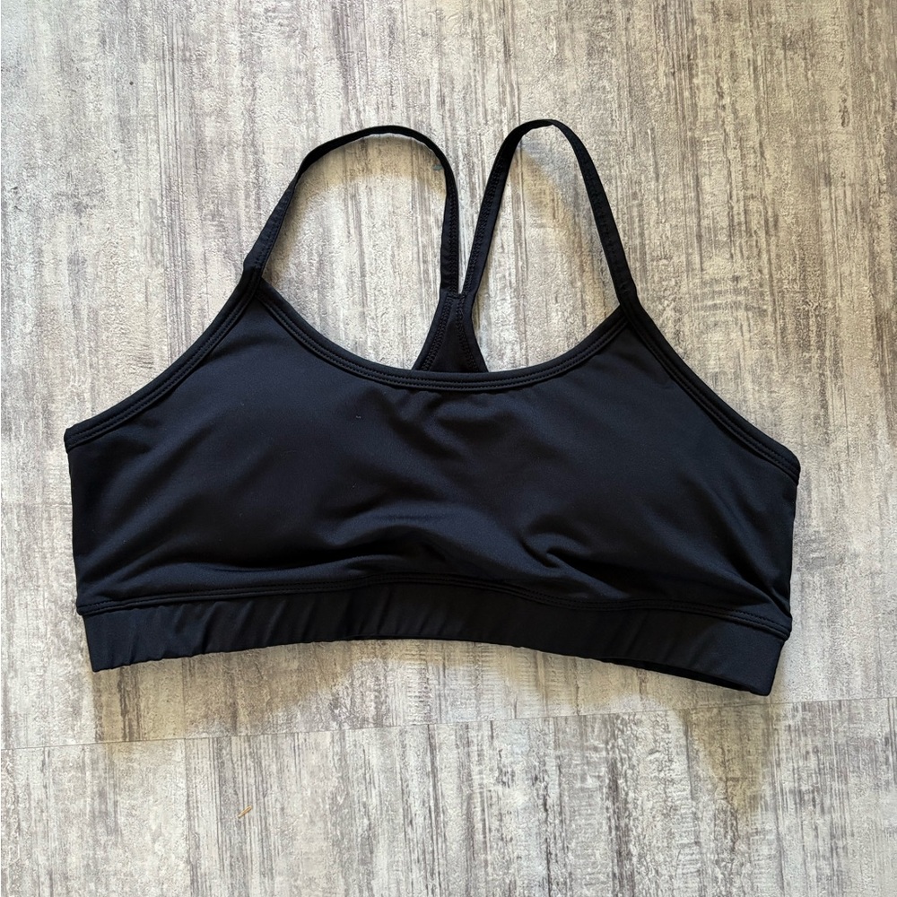 Energetic Black Sports Bra Size L